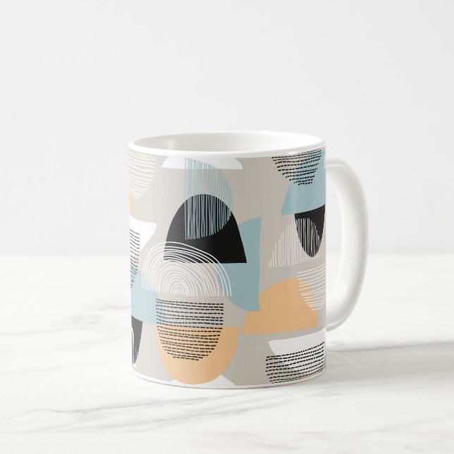 Caneca De Café Bolinhos, tigelas e mais tigelas (Frente Esquerda)