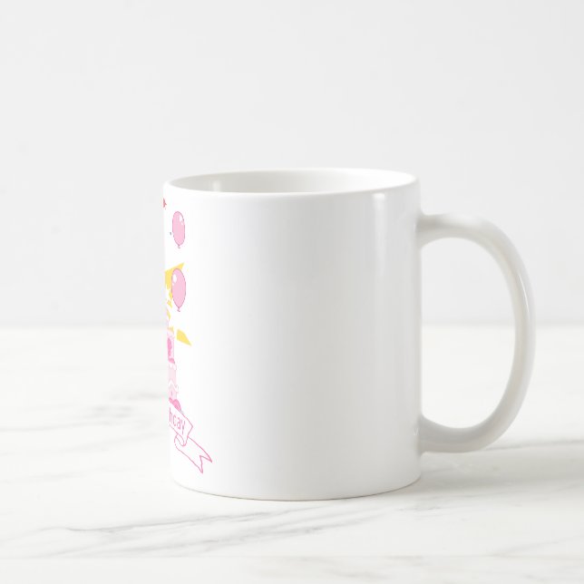 Caneca De Café Bolo de aniversário de 60 anos (Direita)