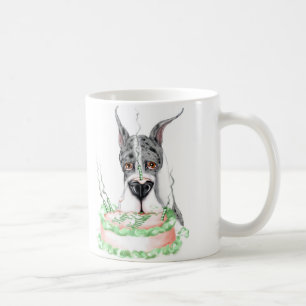 Caneca De Café Bolo de aniversário de Merle Dane
