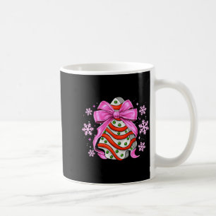 Caneca De Café Bolo de árvore de Natal retrô Debbie Coquette Mulh