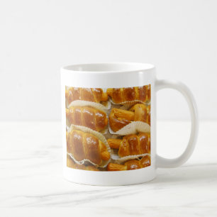 Caneca De Café Bolo de Cachorro-Quente ... Comida de Sobremesa As
