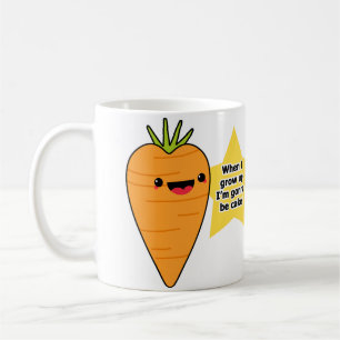 Caneca De Café Bolo de Cenoura