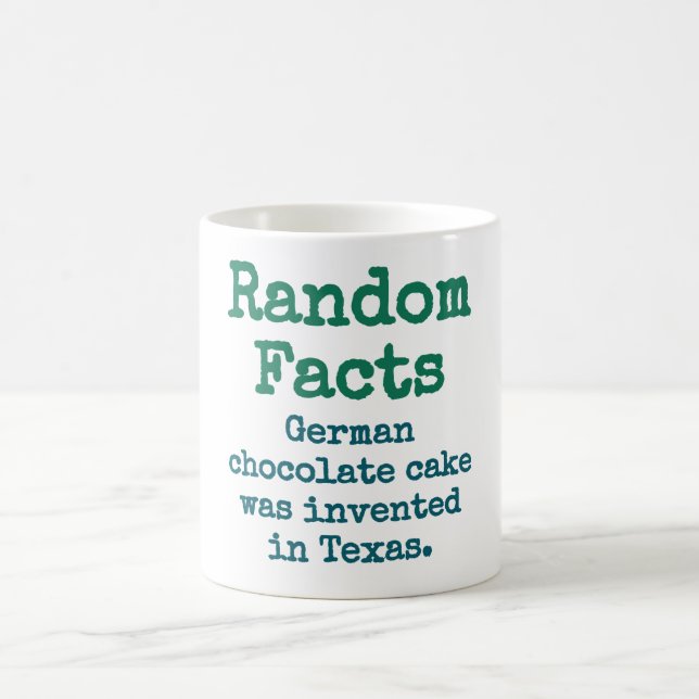 Caneca De Café Bolo de Chocolate Alemão - Fato de Trivia (Centro)