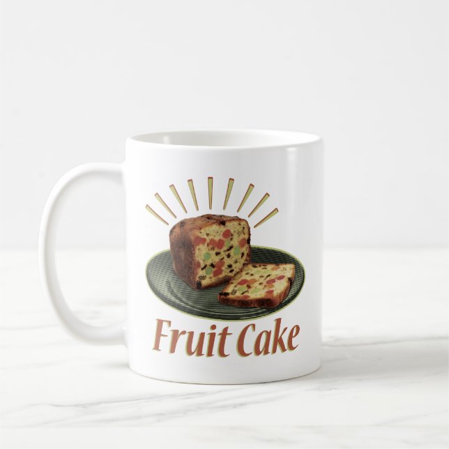 Caneca De Café Bolo de Fruta (Esquerda)