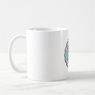 Caneca De Café Bolo de Unicórnio Confetes Unicórnios POD Pronto A