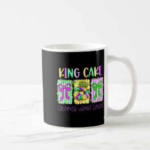 Caneca De Café Bolo do Rei do Carnaval Laço Coquete Menina Mulher