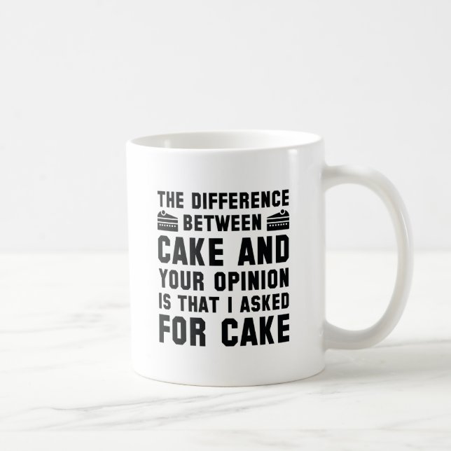 Caneca De Café Bolo E Sua Opinião (Direita)