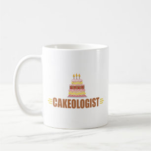 Caneca De Café Bolo Engraçado
