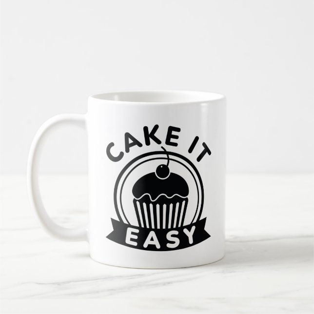 Caneca De Café Bolo fácil (Esquerda)