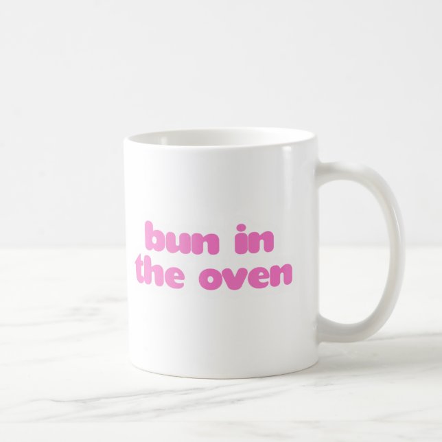 Caneca De Café Bolo no forno - rosa (Direita)