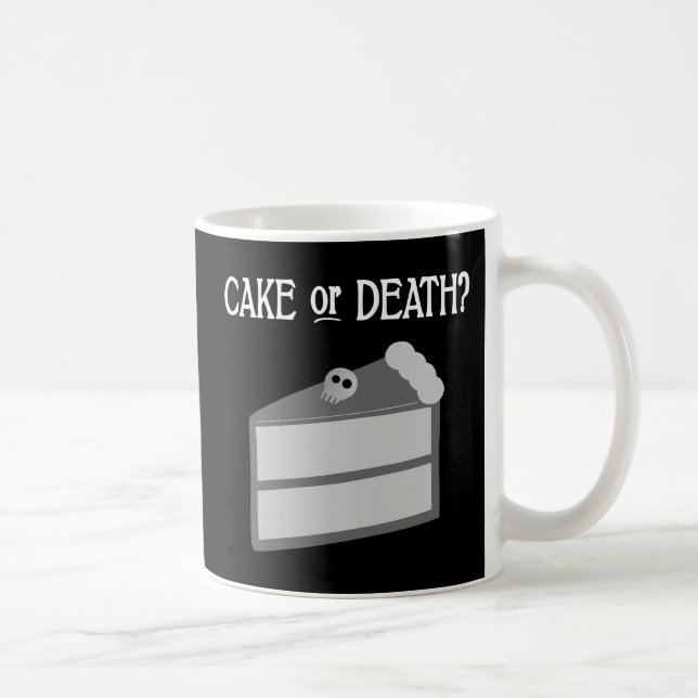 Caneca De Café Bolo ou Morte? (Direita)