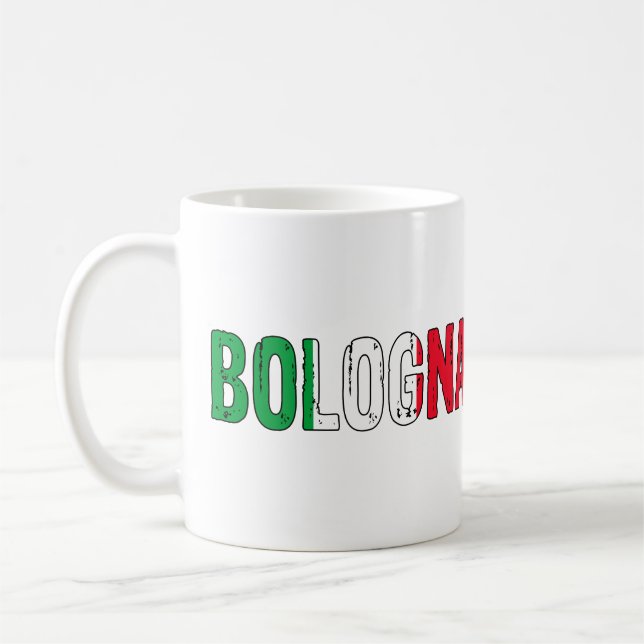 Caneca De Café Bolonha Itália, eu amo Bolonha (Esquerda)