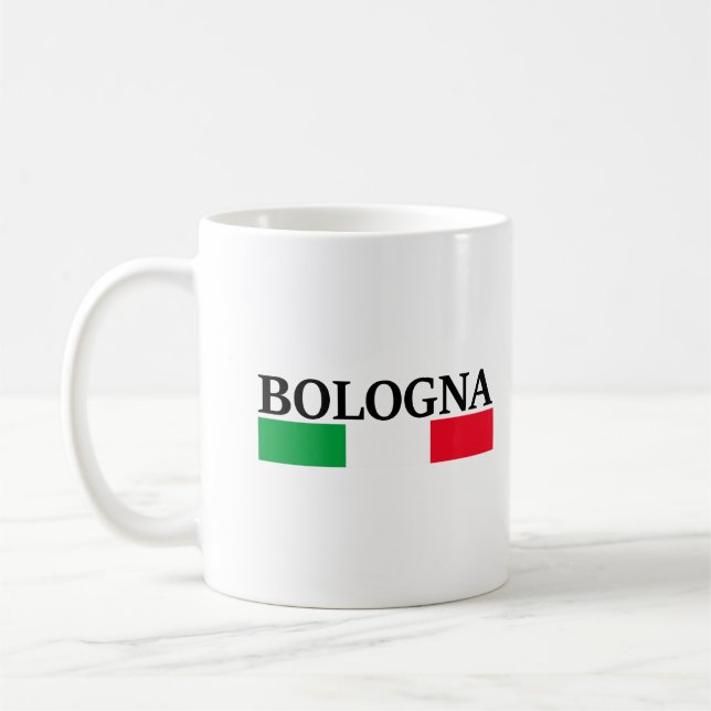 Caneca De Café Bolonha Itália, eu amo Bolonha (Esquerda)