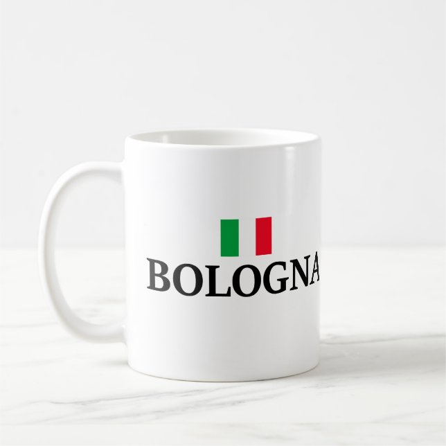 Caneca De Café Bolonha Itália, eu amo Bolonha (Esquerda)