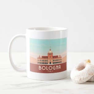 Caneca De Café Bolonha Itália Pastel Viagem