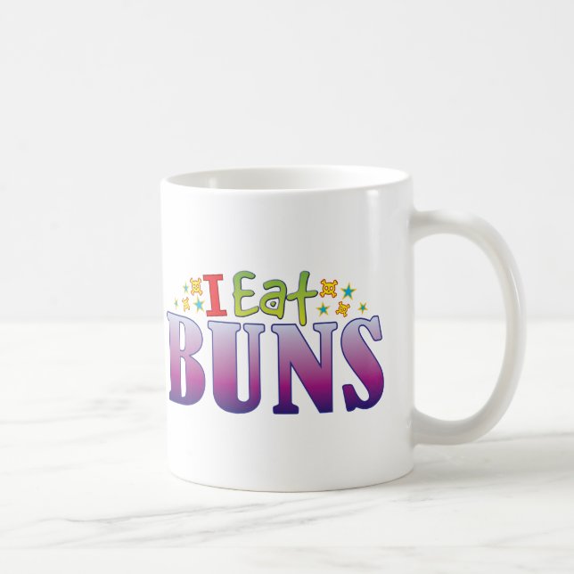 Caneca De Café Bolos que eu como (Direita)