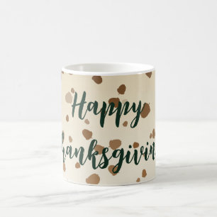Caneca De Café Bolotas de Ação de Graças