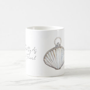 Caneca De Café Bolsa Bonita Como Uma Pérola