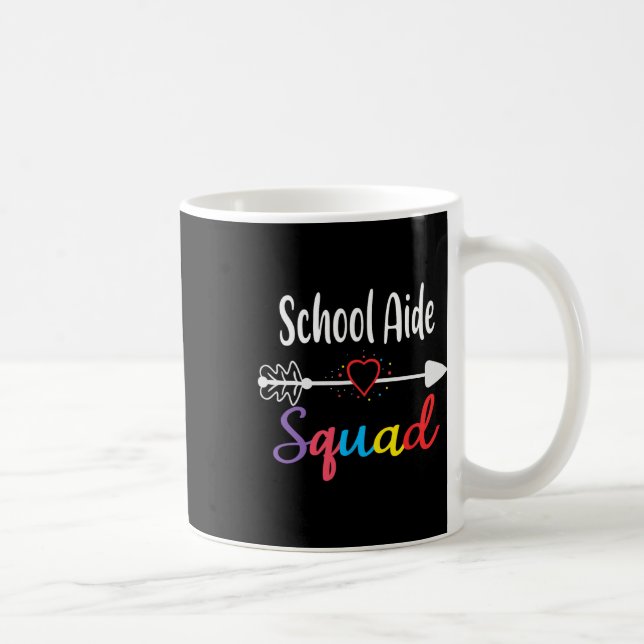 Caneca De Café Bolsa De Diversão De Esquadrão Para Professores De (Direita)