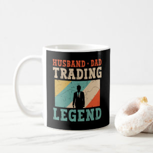 Caneca De Café Bolsa de Pais para Marido, Bolsa de Valores para C