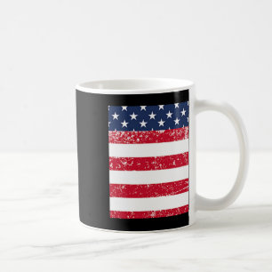 Caneca De Café Bolsa dos EUA com bandeira americana para 4 de jul