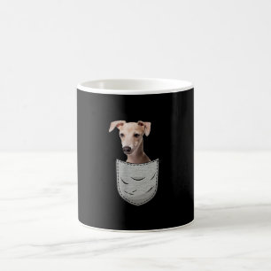 Caneca De Café Bolso De Peito Para Cães, Gato-De-Cão Italiano