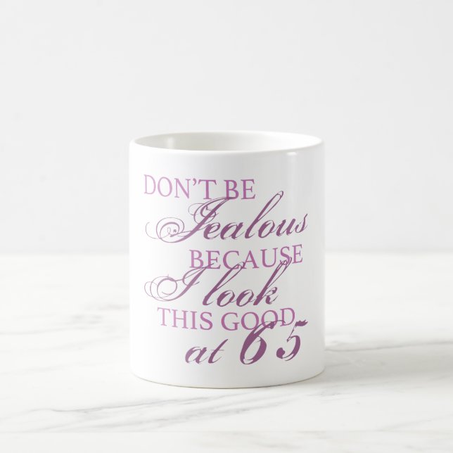 Caneca De Café Bom 65.º aniversário (Centro)