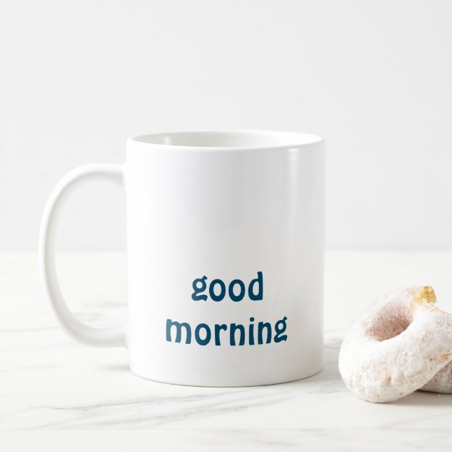 Caneca De Café Bom dia (Com Donut)