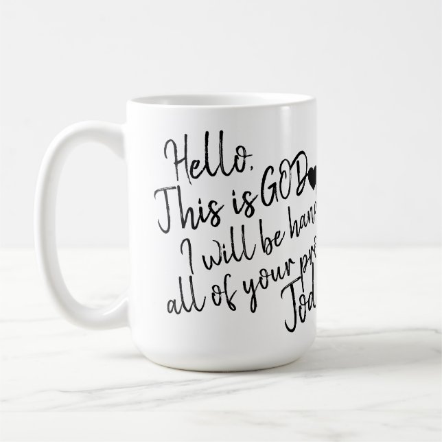 Caneca De Café Bom dia (Esquerda)