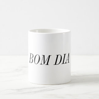 Caneca De Café Bom dia (Bom dia)