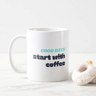 Caneca De Café Bom dia comece com café