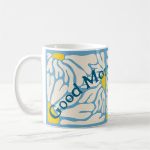 Caneca De Café Bom dia dos anos 70