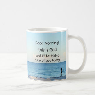 Caneca De Café "Bom dia, este é Deus" Coffee Mug