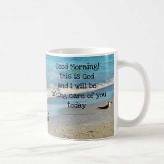 Caneca De Café "Bom dia, este é Deus" Coffee Mug