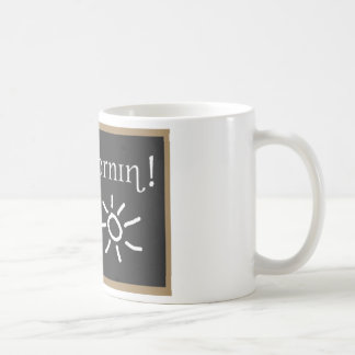Caneca De Café Bom dia fonético