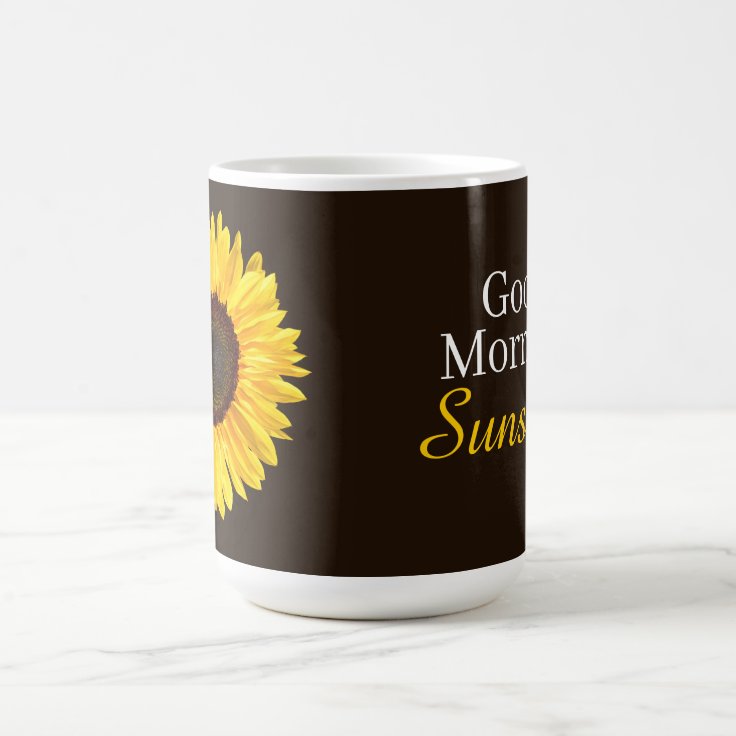 Caneca De Café Bom dia Girassol Caneca De Café Bom dia Girassol
