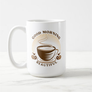 Caneca De Café Bom dia linda