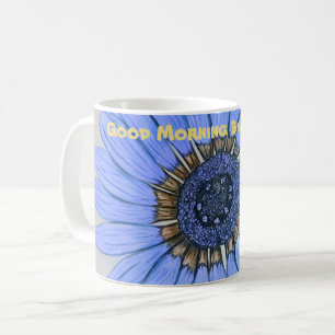 Caneca De Café Bom Dia, Linda! Flor
