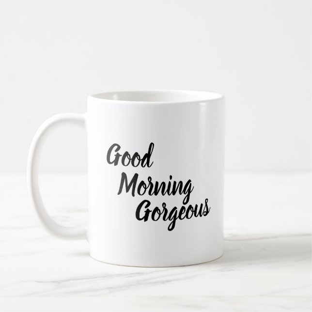 Caneca De Café Bom Dia Lindona (Esquerda)
