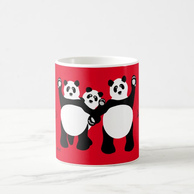 Caneca De Café Bom dia Panda Mug (Centro)