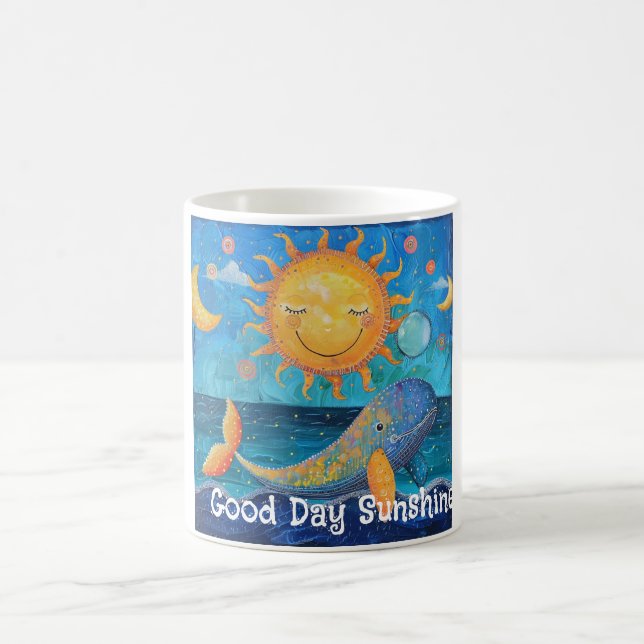 Caneca De Café Bom dia Sunsher Café Mug (Centro)