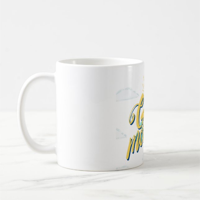 Caneca De Café Bom dia Sunshine: Clássico (Esquerda)