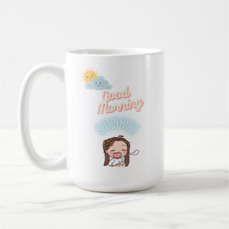 Caneca De Café Bom dia Sunshine Kawai Girly Mug