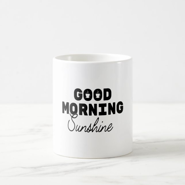Caneca De Café Bom dia Sunshine Mug (Centro)