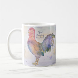 Caneca De Café Bom dia, Sunshine Rooster