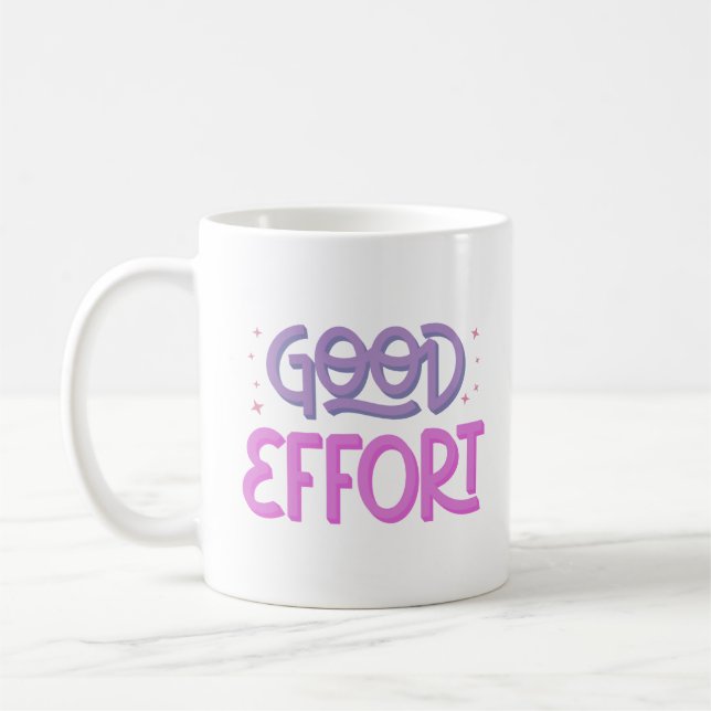 CANECA DE CAFÉ BOM ESFORÇO (Esquerda)