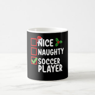 Caneca De Café Bom Jogador de Futebol Travesso Natal Férias