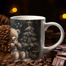 Caneca De Café Bom Natal Do Urso