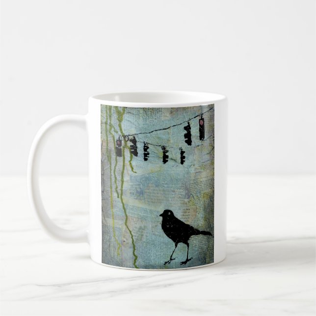 Caneca De Café Bom para você/caneca excêntrica da caricatura (Esquerda)