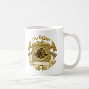 Caneca De Café Bomba blindada Ax do FireFighter